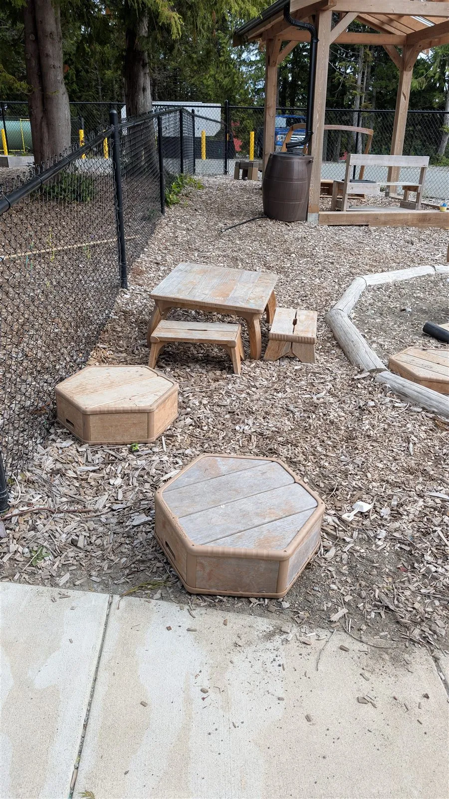 Children in dynamic, active outdoor play at Comfort First Early Learning